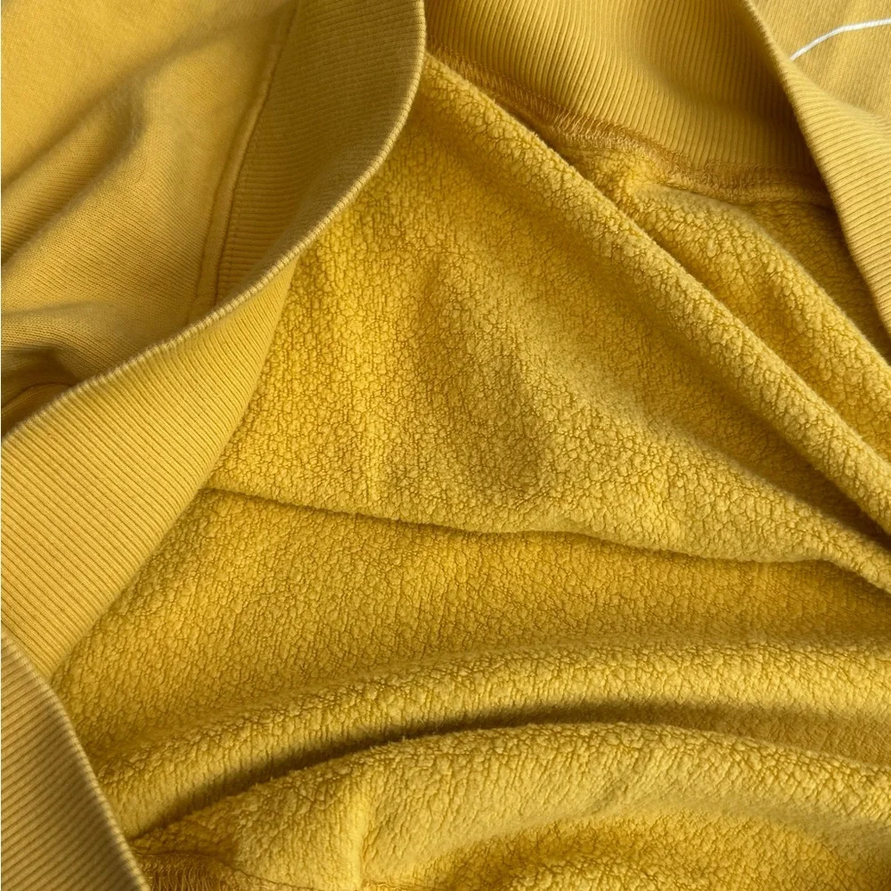 Authentic Molly Baz I Love Salt yellow / Mustard Crewneck Sweater - Picture 6 of 8